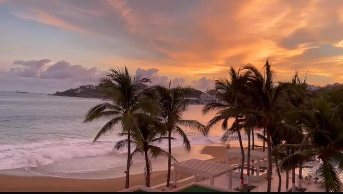 Espectacular Apto A Pie De Playa Con Vista Al Mar Manzanillo Exteriér fotografie