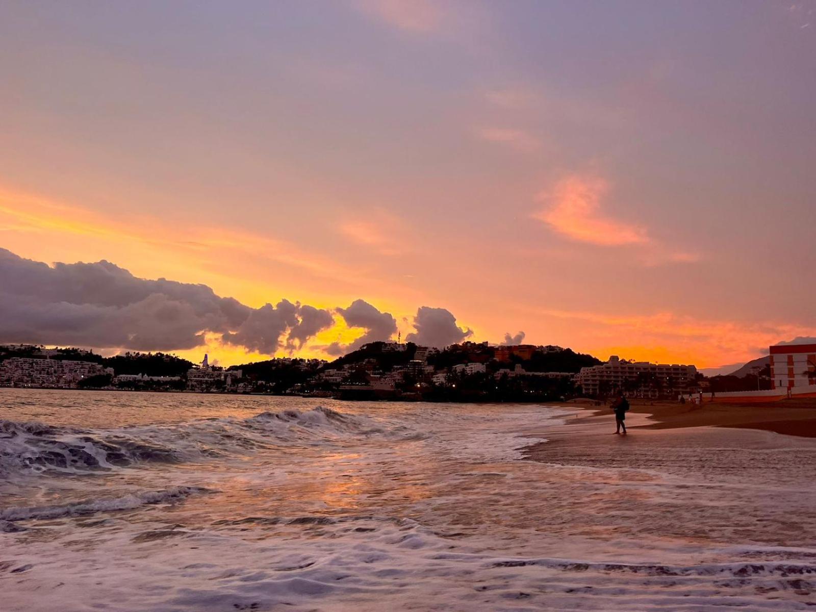 Espectacular Apto A Pie De Playa Con Vista Al Mar Manzanillo Exteriér fotografie