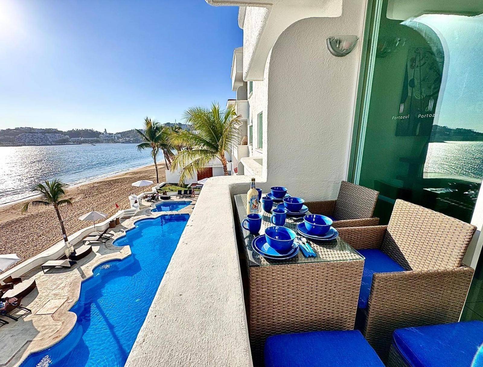 Espectacular Apto A Pie De Playa Con Vista Al Mar Manzanillo Exteriér fotografie