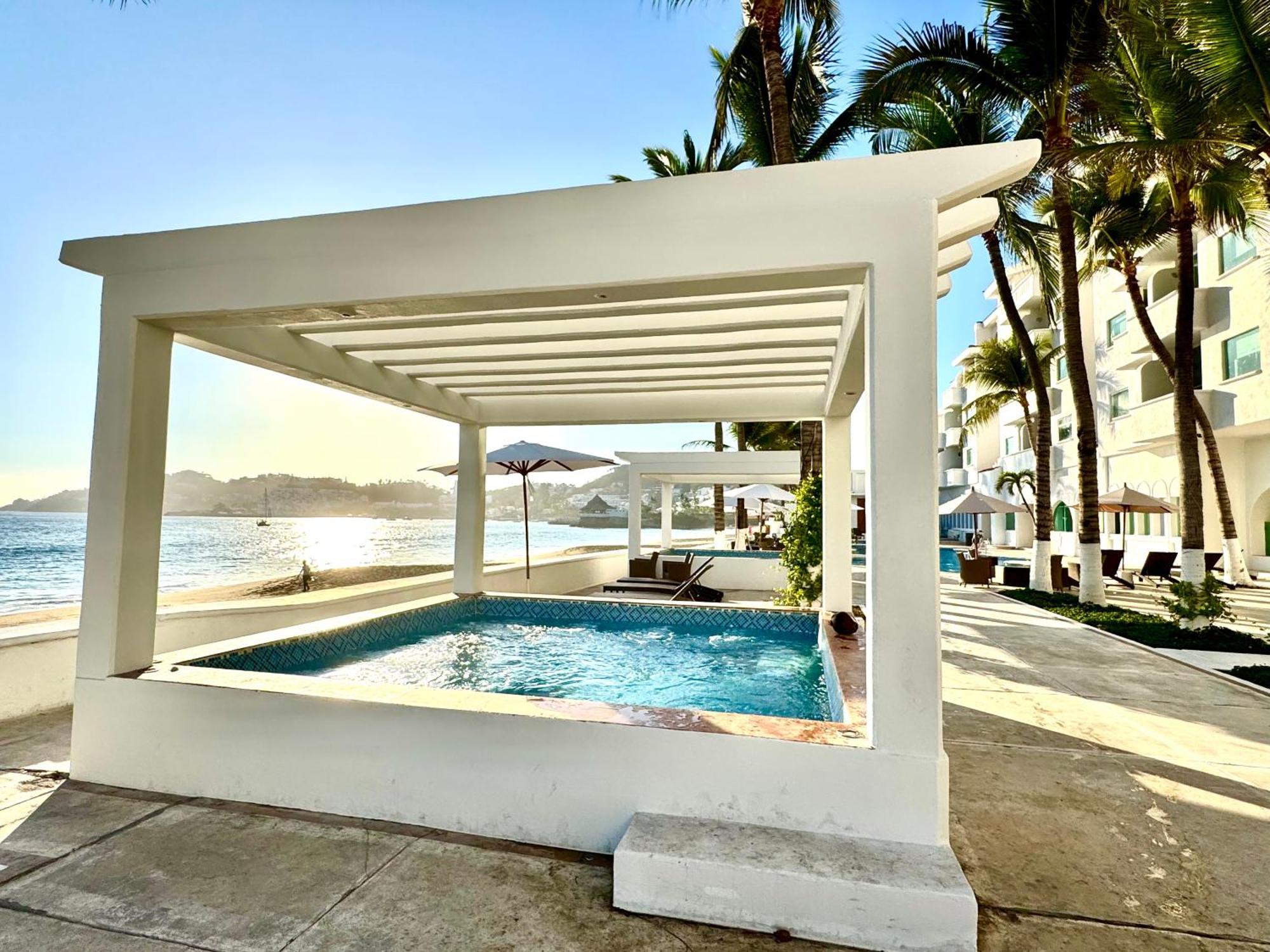 Espectacular Apto A Pie De Playa Con Vista Al Mar Manzanillo Exteriér fotografie