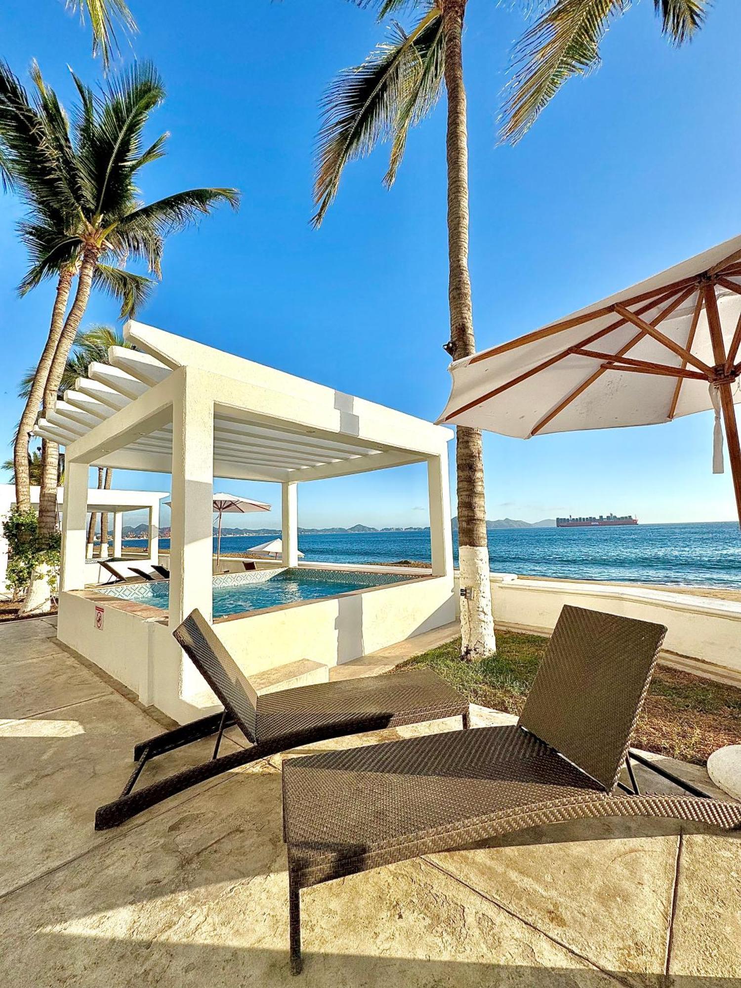 Espectacular Apto A Pie De Playa Con Vista Al Mar Manzanillo Exteriér fotografie